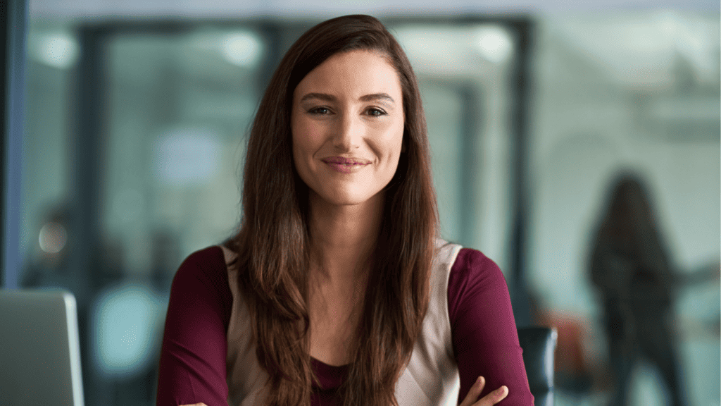 A smiling Business Woman