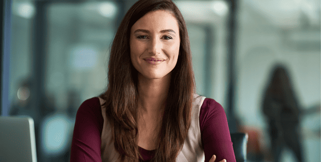 A smiling Business Woman