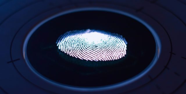 Glowing Fingerprint