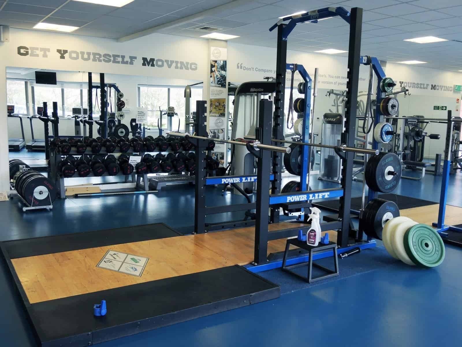 The workout gym on dumfries campus, dumfries and galloway college