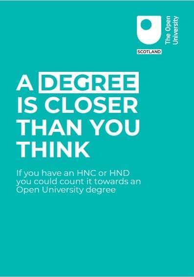 A Degree is closer than you think. If you have an HNC or HND you could count it towards an Open University Degree