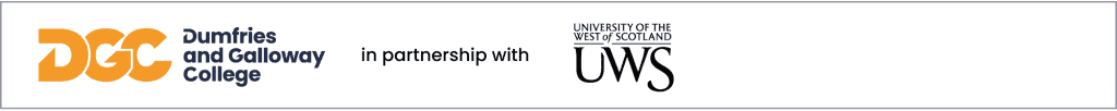Dumfries and Galloway College in partnership with University of the West of Scotland