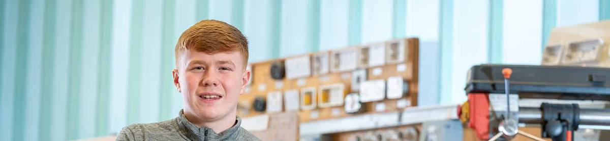 Dumfries and Galloway College modern electrical engineering apprentice Jay Gallacher
